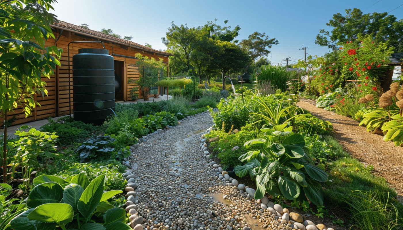 Récupération de l'eau de pluie et jardinage durable une stratégie éco-responsable